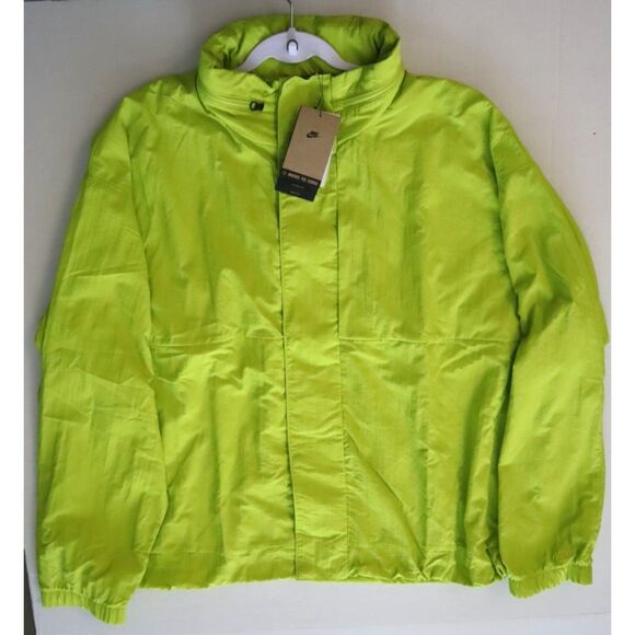 Nike FZ0714-357 Men Sz XL Bright Cactus Green Full Zip Oversized Tech Jacket - Picture 15 of 16